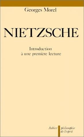 Couverture : Nietzsche