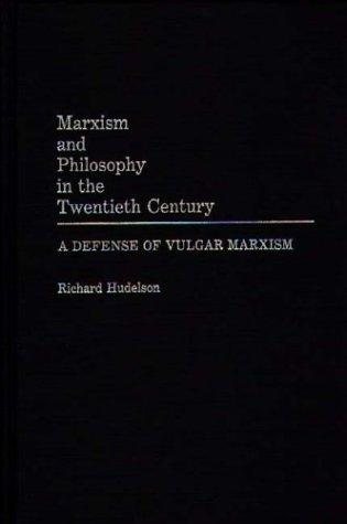 Couverture : Marxism and philosophy in the twentieth century