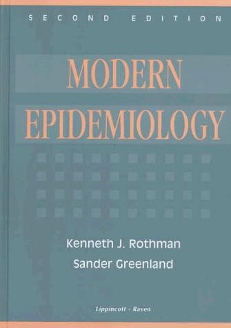 Couverture : Modern epidemiology