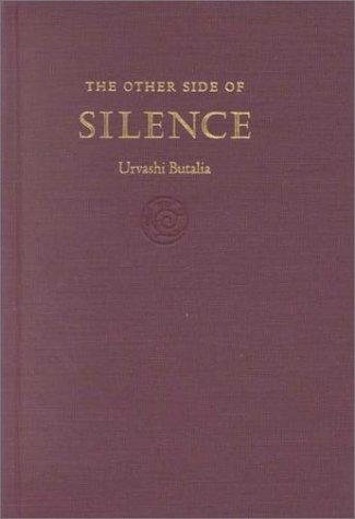 Couverture : The other side of silence