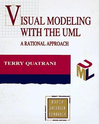Couverture : Visual modeling with Rational Rose and UML