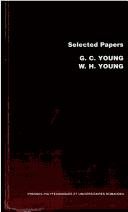 Couverture : Selected papers G.C. Young, W.H. Young