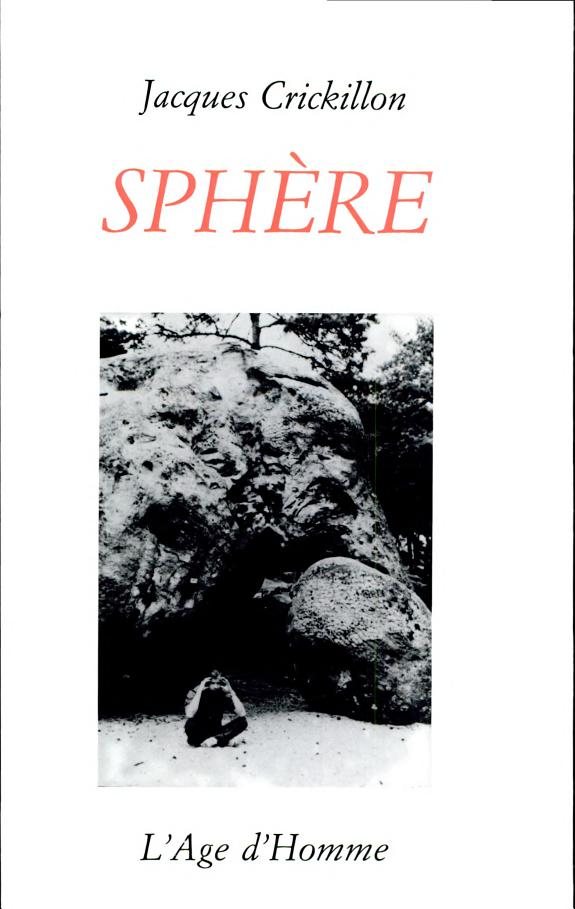 Couverture : Sphère