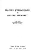 Couverture : Reactive intermediates in organic chemistry