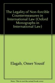 Couverture : The legality of non-forcible counter-measures in international law