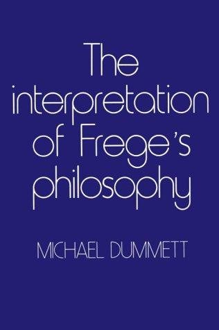 Couverture : The interpretation of Frege's philosophy