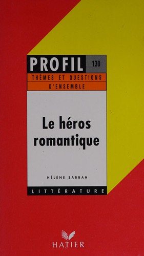 Couverture : Le héros romantique