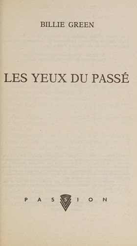 Couverture : Les yeux du passé