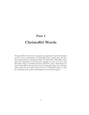 Couverture : Combinatorics on words