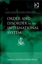 Couverture : Order and disorder in the international system