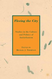 Couverture : Fleeing the city