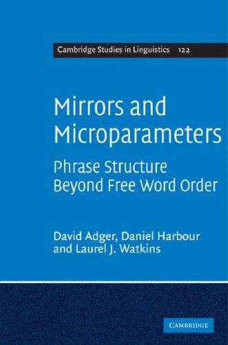 Couverture : Mirrors and microparameters