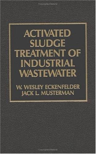 Couverture : Activated sludge treatment of industrial wastewater