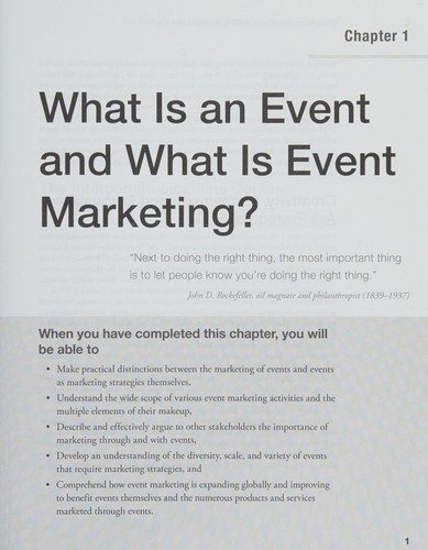Couverture : Event Marketing