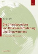 Couverture : Die Interdependenz von Ressourcenförderung und Empowerment