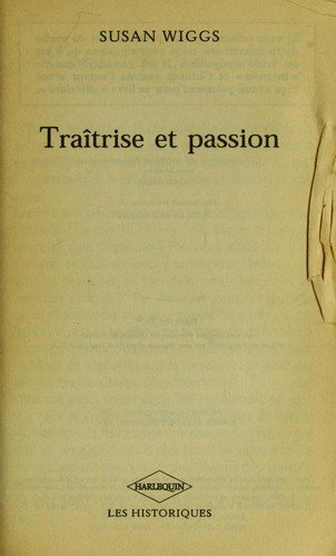 Couverture : Trai trise et passion