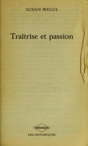 Couverture : Trai trise et passion