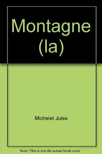 Couverture : La montagne