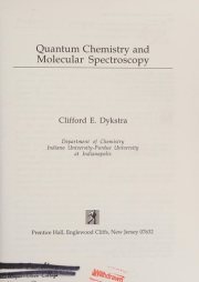 Couverture : Quantum chemistry and molecular spectroscopy