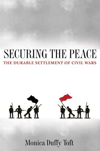 Couverture : Securing the peace