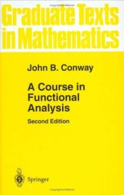Couverture : A course in functional analysis