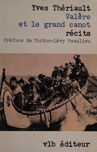 Couverture : Valère et le grand canot