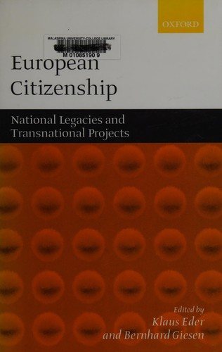 Couverture : European citizenship