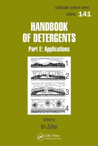 Couverture : Handbook of Detergents, Part E