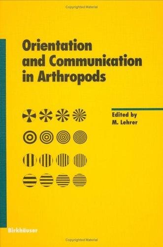 Couverture : Orientation and communication in arthropods