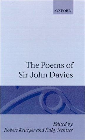 Couverture : The poems of Sir John Davies