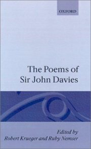Couverture : The poems of Sir John Davies