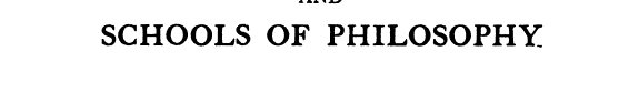 Couverture : English philosophers and schools of philosophy.