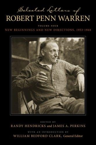 Couverture : Selected Letters of Robert Penn Warren