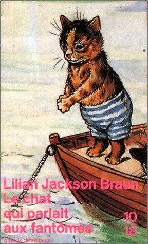 Couverture : Le Chat qui parlait aux fantômes