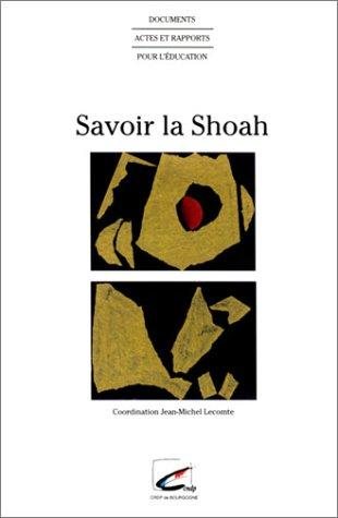 Couverture : Savoir la shoah