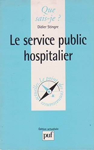 Couverture : Le service public hospitalier