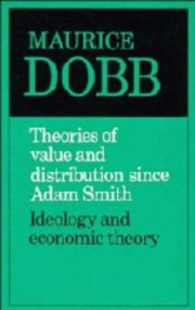 Couverture : Theories of value and distribution since Adam Smith