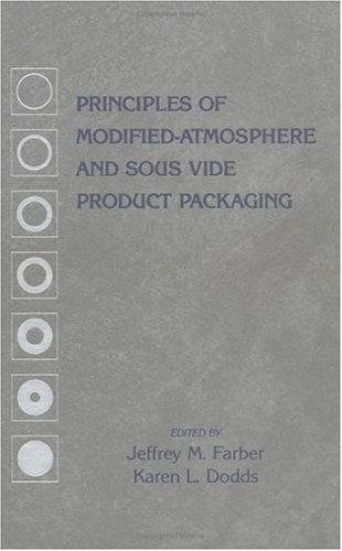 Couverture : Principles of modified-atmosphere and sous vide product packaging