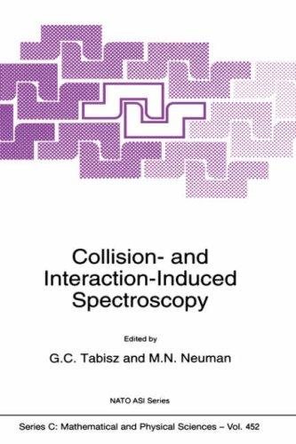 Couverture : Collision- and interaction induced spectroscopy