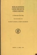 Couverture : Religionen, Geschichte, Oekumene