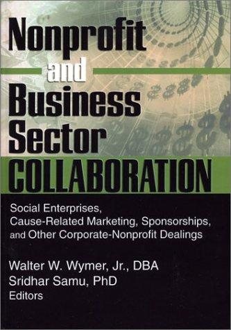 Couverture : Nonprofit and Business Sector Collaboration