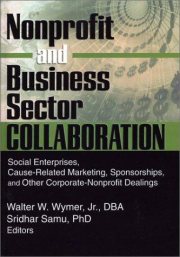 Couverture : Nonprofit and Business Sector Collaboration