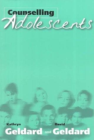 Couverture : Counselling adolescents
