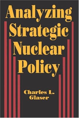 Couverture : Analyzing strategic nuclear policy