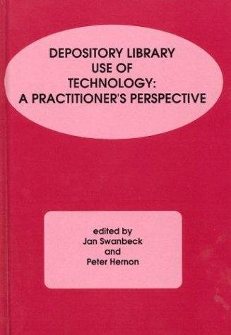 Couverture : Depository library use of technology