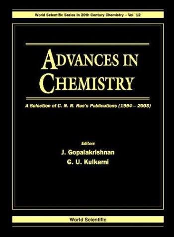 Couverture : Advances in Chemistry