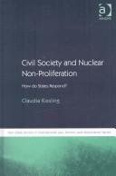 Couverture : Civil society and nuclear non-proliferation