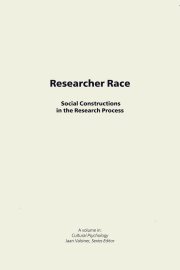 Couverture : Researcher race