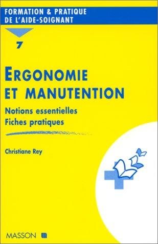 Couverture : Ergonomie et manutention