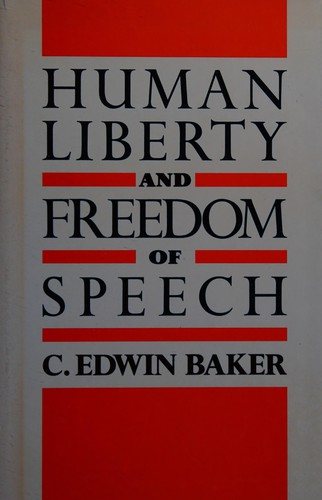 Couverture : Human liberty and freedom of speech